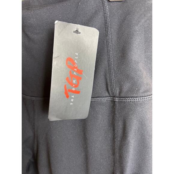 The Gym People Black Leggings with Phone/Credit/Keys Pockets Size S - Picture 3 of 7